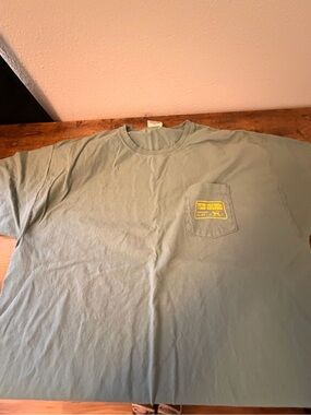 Tyler Childers T-Shirt in Sage Green with Yellow Logo